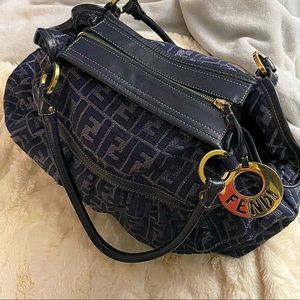 Fendi *AUTHENTIC* Chef Hobo Bag - Zucca Print